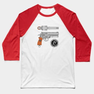 Hellboy Samaritan Blueprint Baseball T-Shirt